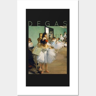 Edgar Degas - The Dance Class Posters and Art